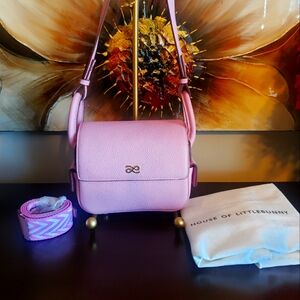 HOUSE OF LITTLE BUNNY GENUINE LEATHER 18 TREASURE WITH ORIG DUSTBAG 💥SALE💥